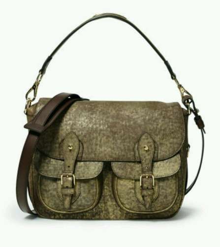 NWT$2750+tax Ralph Lauren luxury Vachetta Hunting messenger bag Deal in US.